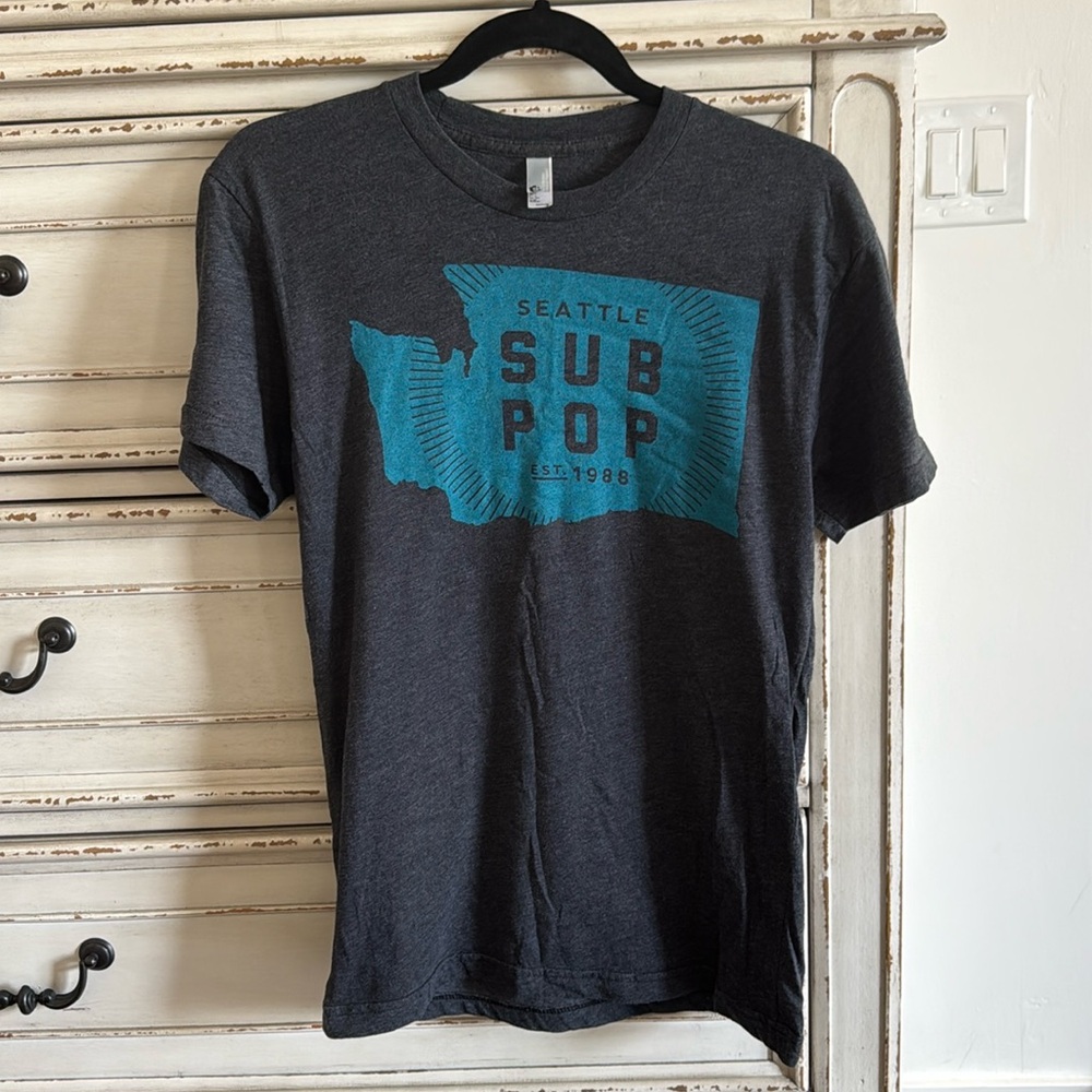 Seattle Sub Pop tshirt est 1988